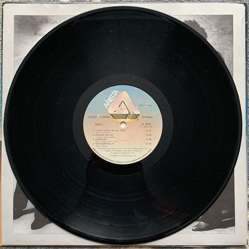 Outlaws - Ghost Riders (Vinyl Record) - Picture 6 of 6